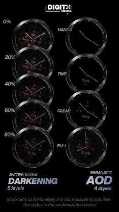 Boldest Hybrid Watch Face screenshot 8