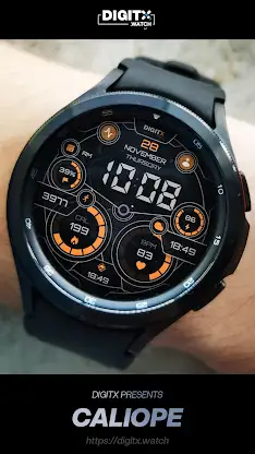 Caliope Digital Watch Face screenshot 1