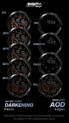 Caliope Digital Watch Face screenshot 8