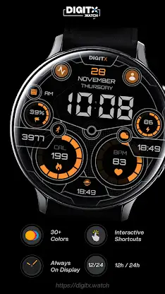 Caliope Digital Watch Face screenshot 2