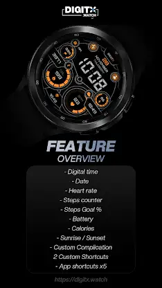 Caliope Digital Watch Face screenshot 5