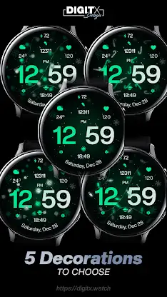 Christmas Ultra Watch Face screenshot 7