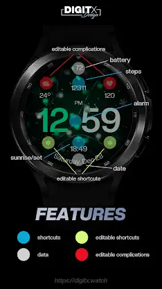 Christmas Ultra Watch Face screenshot 5