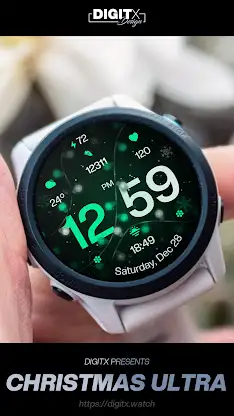 Christmas Ultra Watch Face screenshot 1