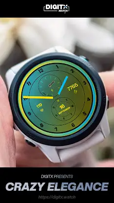 Crazy Elegance Watch Face screenshot 1