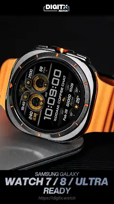 DX103 Digital Watch Face screenshot 4