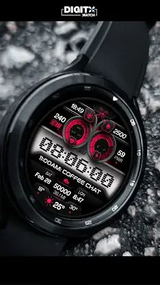 DX103 Digital Watch Face screenshot 6