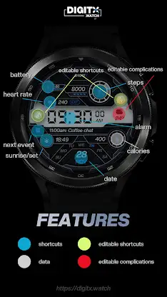 Minidrone Digital Watch Face screenshot 6