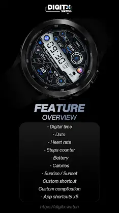 Minidrone Digital Watch Face screenshot 5
