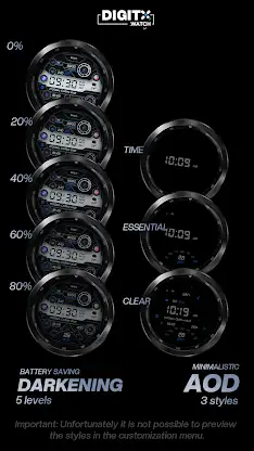 Minidrone Digital Watch Face screenshot 8