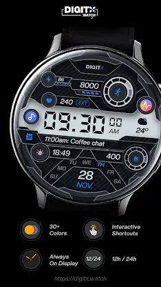 Minidrone Digital Watch Face screenshot 2