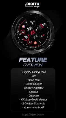 Neon Colors Digital Watch Face screenshot 5