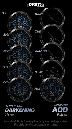 Platinum Hybrid Watch Face screenshot 8