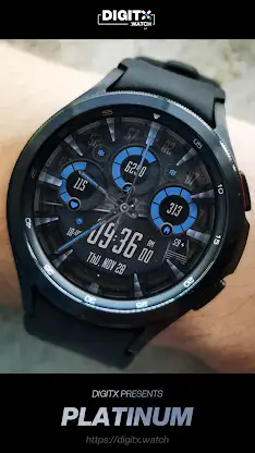 Platinum Hybrid Watch Face screenshot 4