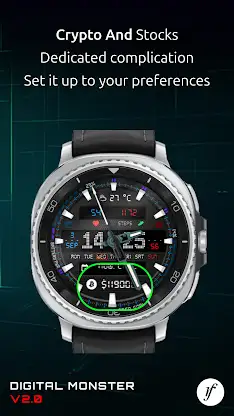 Digital Monster Watch Face screenshot 4