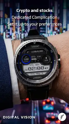 Digital Vision Watch Face screenshot 5