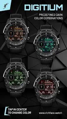 Digitium Watch Face screenshot 3