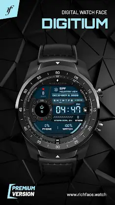 Digitium Watch Face screenshot 1