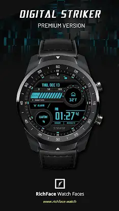 Digital Striker Watch Face screenshot 2