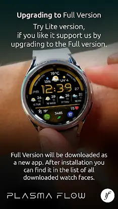 Plasma Flow Full Watch Face screenshot 6