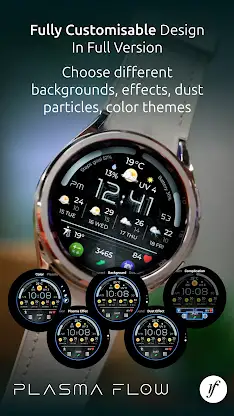 Plasma Flow Full Watch Face screenshot 5