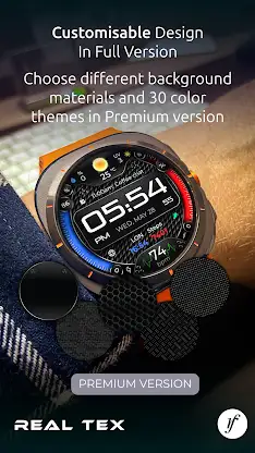 RealTex Lite Watch Face screenshot 5