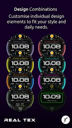 RealTex Lite Watch Face screenshot 7