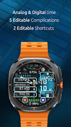 TimeCast Full Watch Face screenshot 3