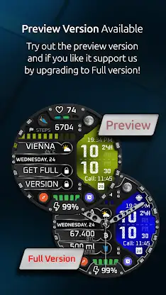 TimeCast Full Watch Face screenshot 7
