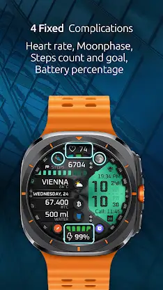 TimeCast Full Watch Face screenshot 5