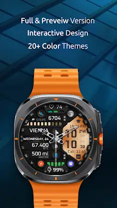 TimeCast Full Watch Face screenshot 2