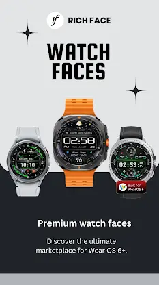 RichFace: Watch Faces Wear OS screenshot 2