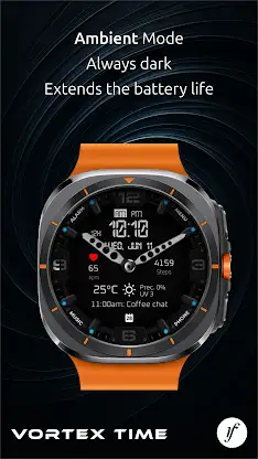 Vortex Time Watch Face screenshot 4