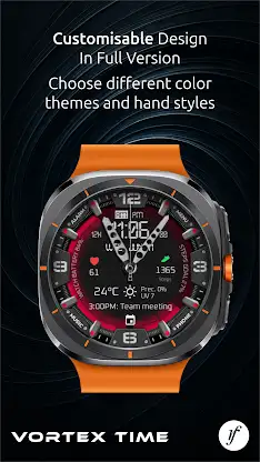 Vortex Time Watch Face screenshot 5