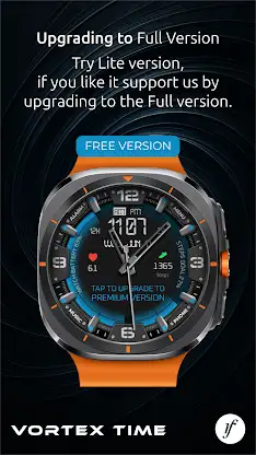 Vortex Time Watch Face screenshot 6
