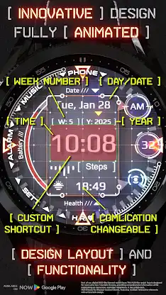 HUD Digital Animated screenshot 3