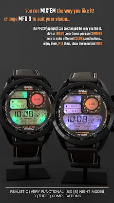 ILLUMINATOR Digital Watch face screenshot 6