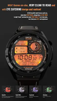 ILLUMINATOR Digital Watch face screenshot 3