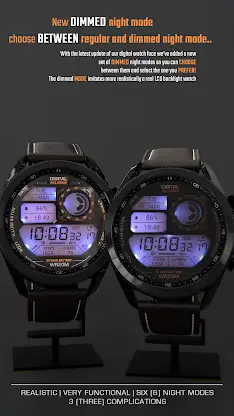 ILLUMINATOR Digital Watch face screenshot 7