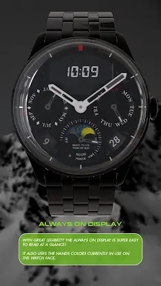 Moonphase Day-Date Watch Face screenshot 5