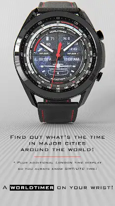 AVIATOR WorldTimer Watch face screenshot 4