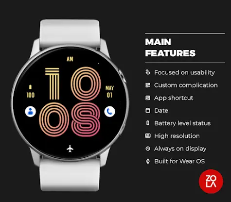 Beauty Peach Watch Face screenshot 2