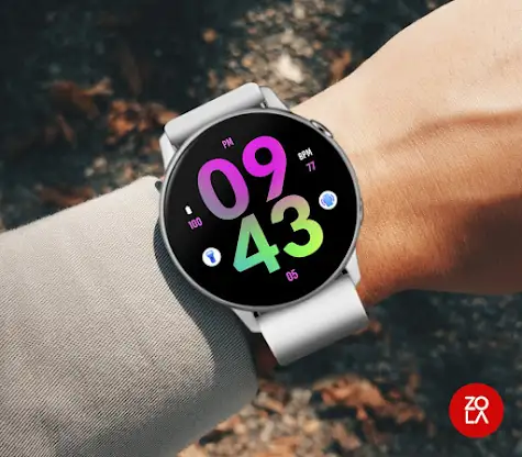 Big Neon Aura Watch Face screenshot 3