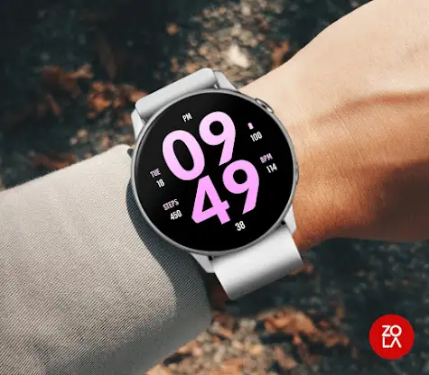 Big Pink Light Watch Face screenshot 3