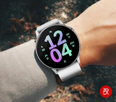 Big Tosca Purple Watch Face screenshot 3