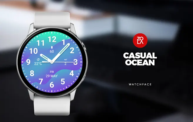 Casual Ocean Watch Face screenshot 1