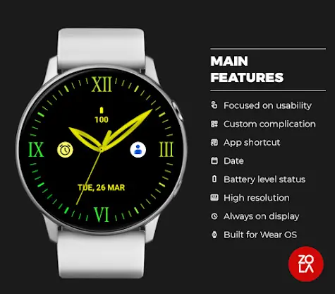 Classic Mango Watch Face screenshot 2