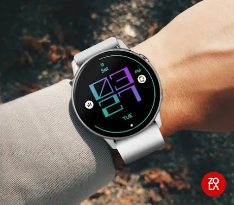 Cold Tech Watch Face screenshot 3