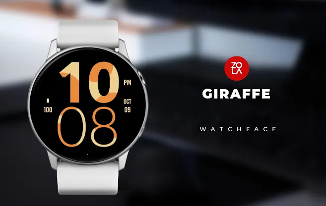 Giraffe Watch Face screenshot 1