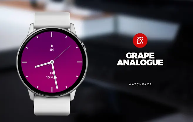 Grape Analogue Watch Face screenshot 1